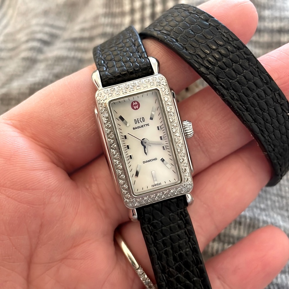 RARE Diamond Michele watch